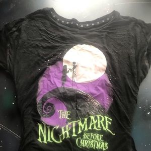 See Through Nightmare Before Christmas Pj Top